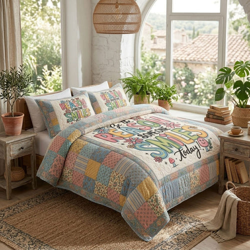 Be The Reason Someone Smiles Today Cozy WN0304001CL Duvet Cover Set