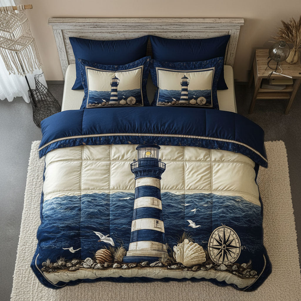 Coastal Lighthouse WN0703001CL Duvet Cover Set