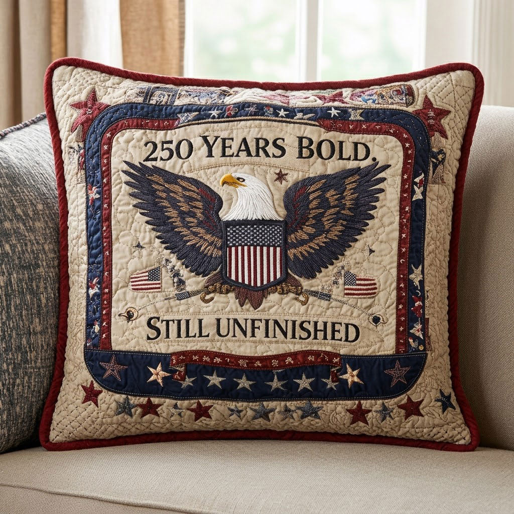 250 Years Bold America WN0104001CL Quilted Pillow Case