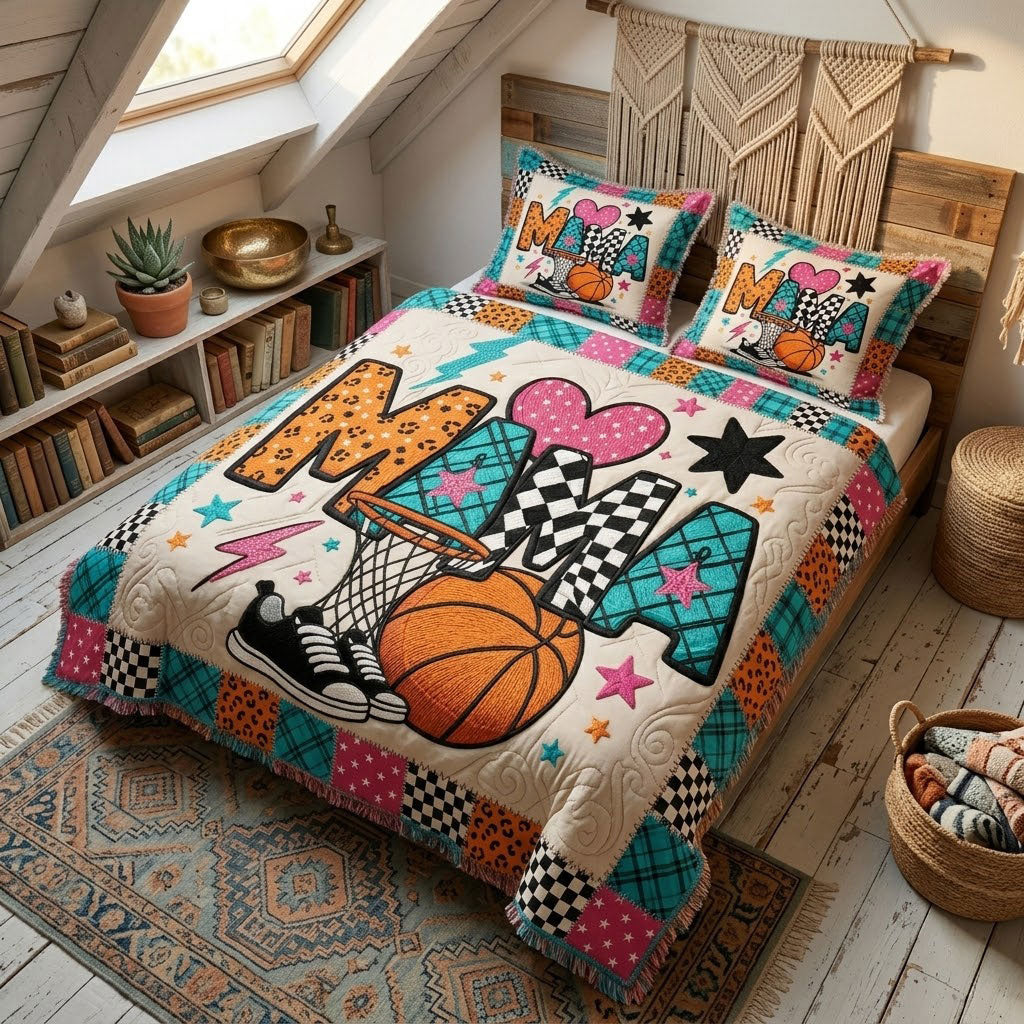 Personalized Mama Game Day WN0304010CL Duvet Cover Set