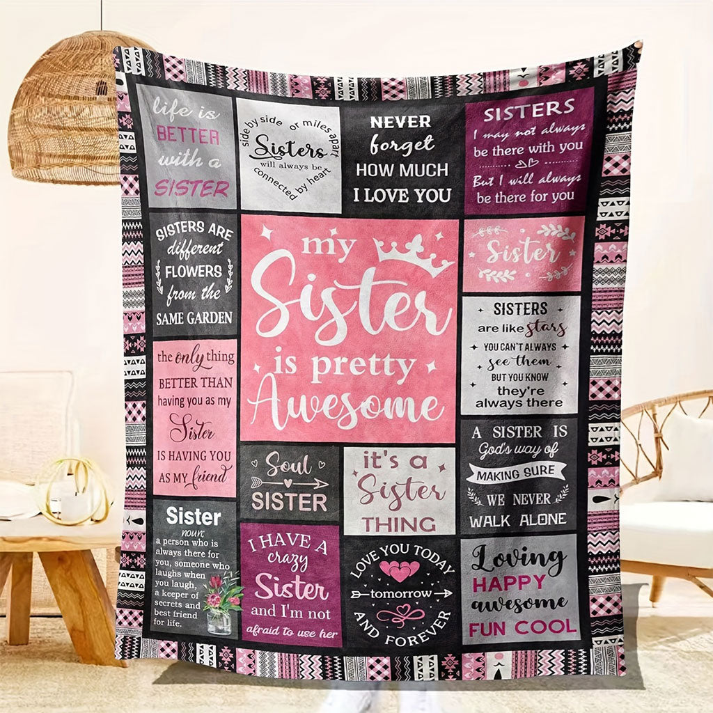 To My Sister CP0302001CL Fleece Blanket
