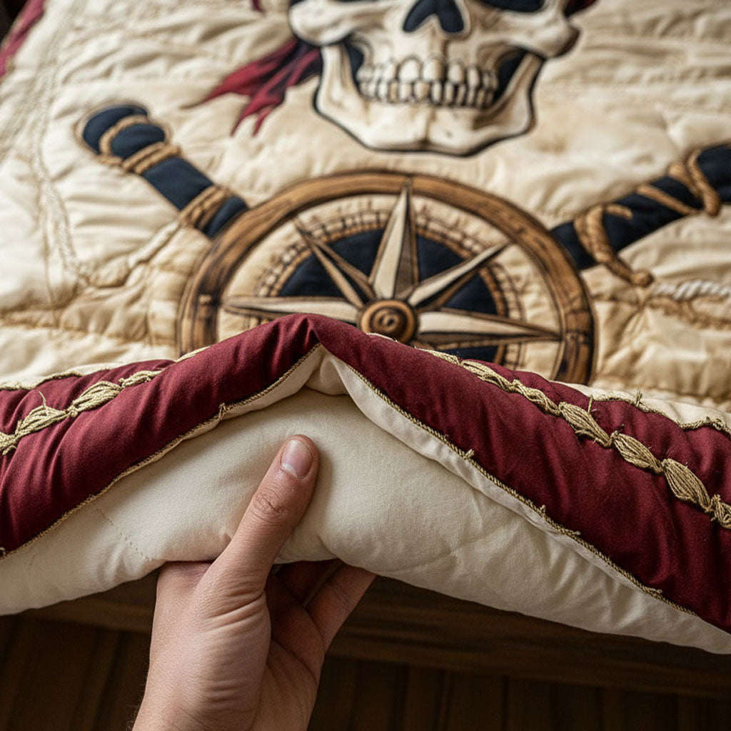 Crimson Pirate CP2301002CL Quilted Bedding Set