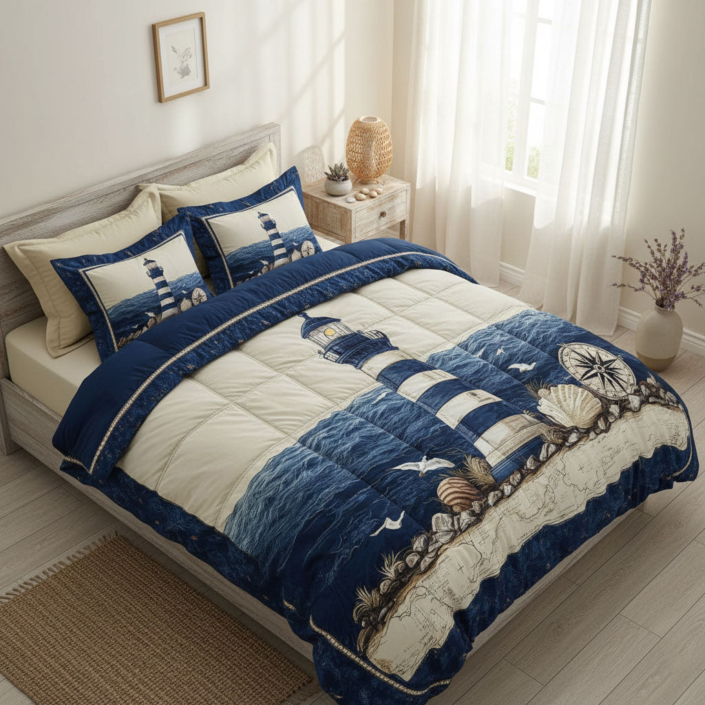 Coastal Lighthouse WN0703001CL Duvet Cover Set