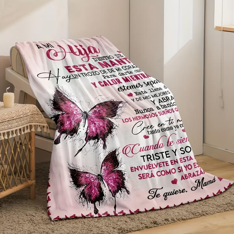 Daughter Blanket from Mama&Papa XR2503002CL Fleece Blanket