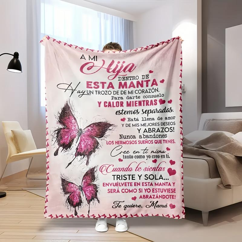 Daughter Blanket from Mama&Papa XR2503002CL Fleece Blanket