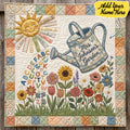 Personalized Where Little Seeds of Knowledge Bloom XR0304001CL Quilt Blanket