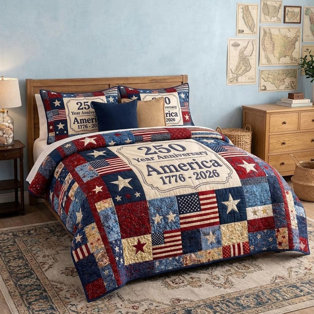 America 250 Year Anniversary WN0404001CL Duvet Cover Set
