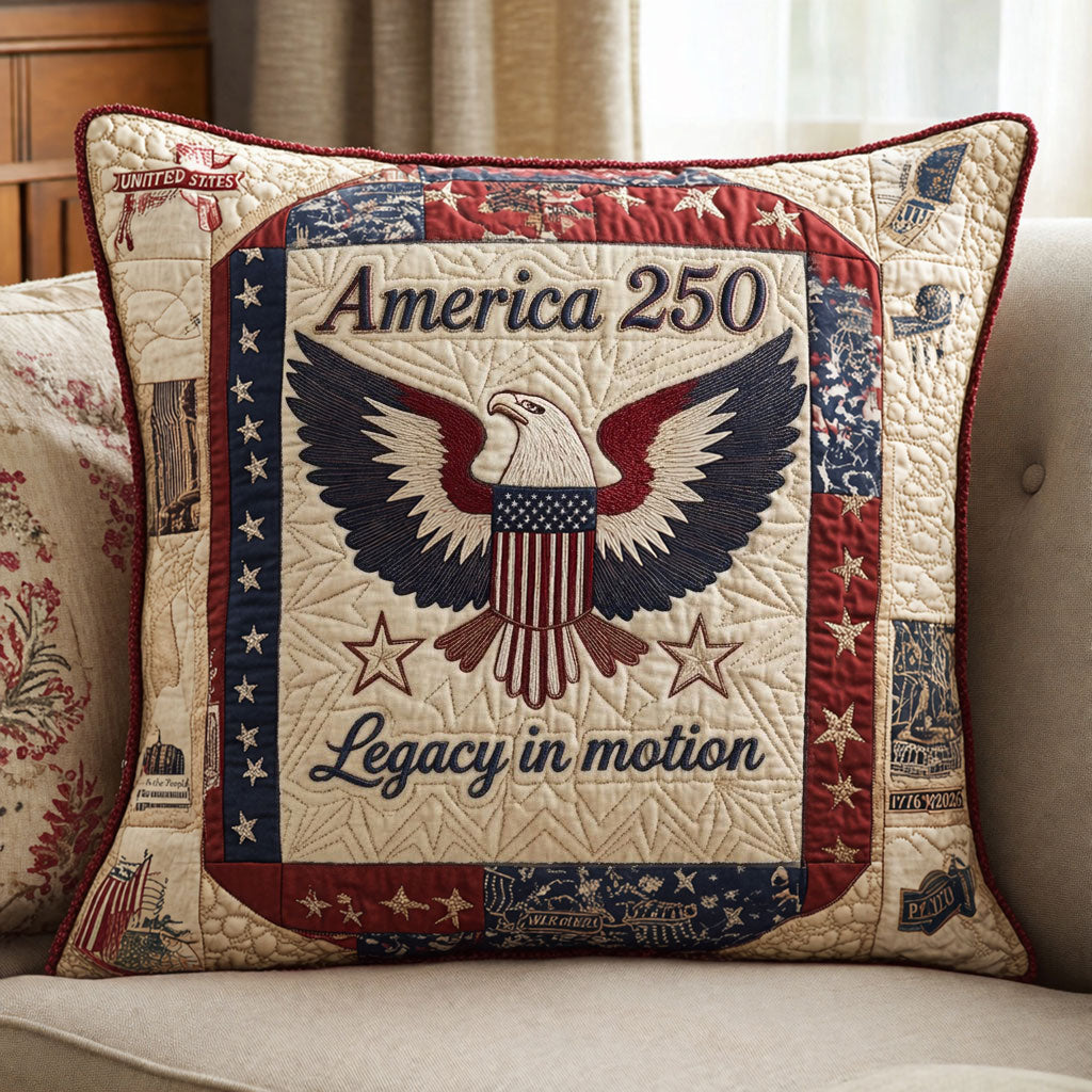 America 250 Legacy in Motion WN0104003CL Quilted Pillow Case
