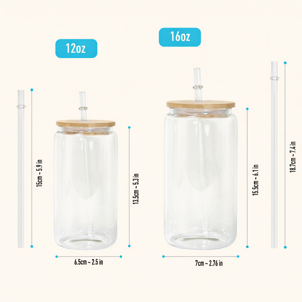 To My Badass Daughter XR0502001CL Transparent Glass Tumbler