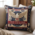 From 1776 To Today America Legacy WN0104009CL Quilted Pillow Case