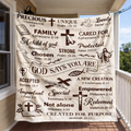 God Affirmed CP2901002CL Fleece Blanket