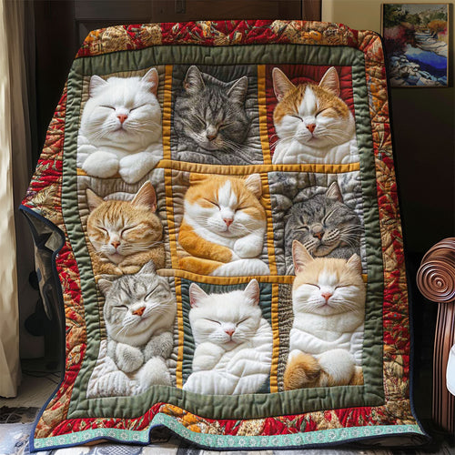 Cat XR2201001CL Quilt Blanket