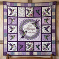 Hummingbird Always With You XR0104001CL Quilt Blanket