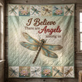 Dragonfly There Are Angels Among Us XR0104003CL Quilt Blanket