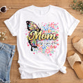 Mom Butterfly Floral KL0303001CL Unisex T-shirt