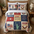 Personalized USA 250th Anniversary Heritage WN0404009CL Duvet Cover Set