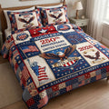 Personalized USA 250th Anniversary Liberty WN0404010CL Duvet Cover Set