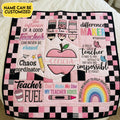 Personalized Teach Love Inspire XR3103007CL Quilt Blanket