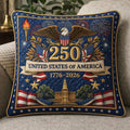 USA 250th Anniversary Freedom WN0104019CL Quilted Pillow Case