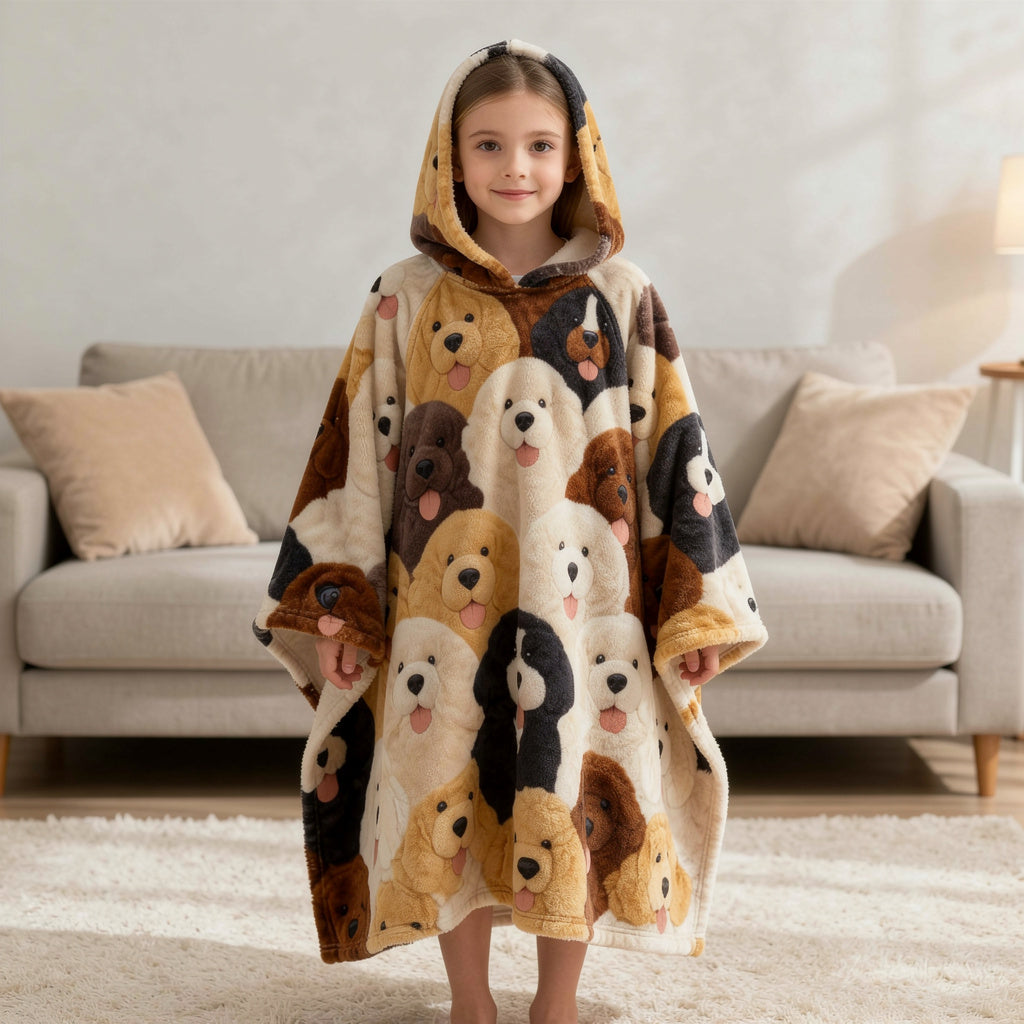 Goldendoodle WJ0303002CL Hooded Blanket
