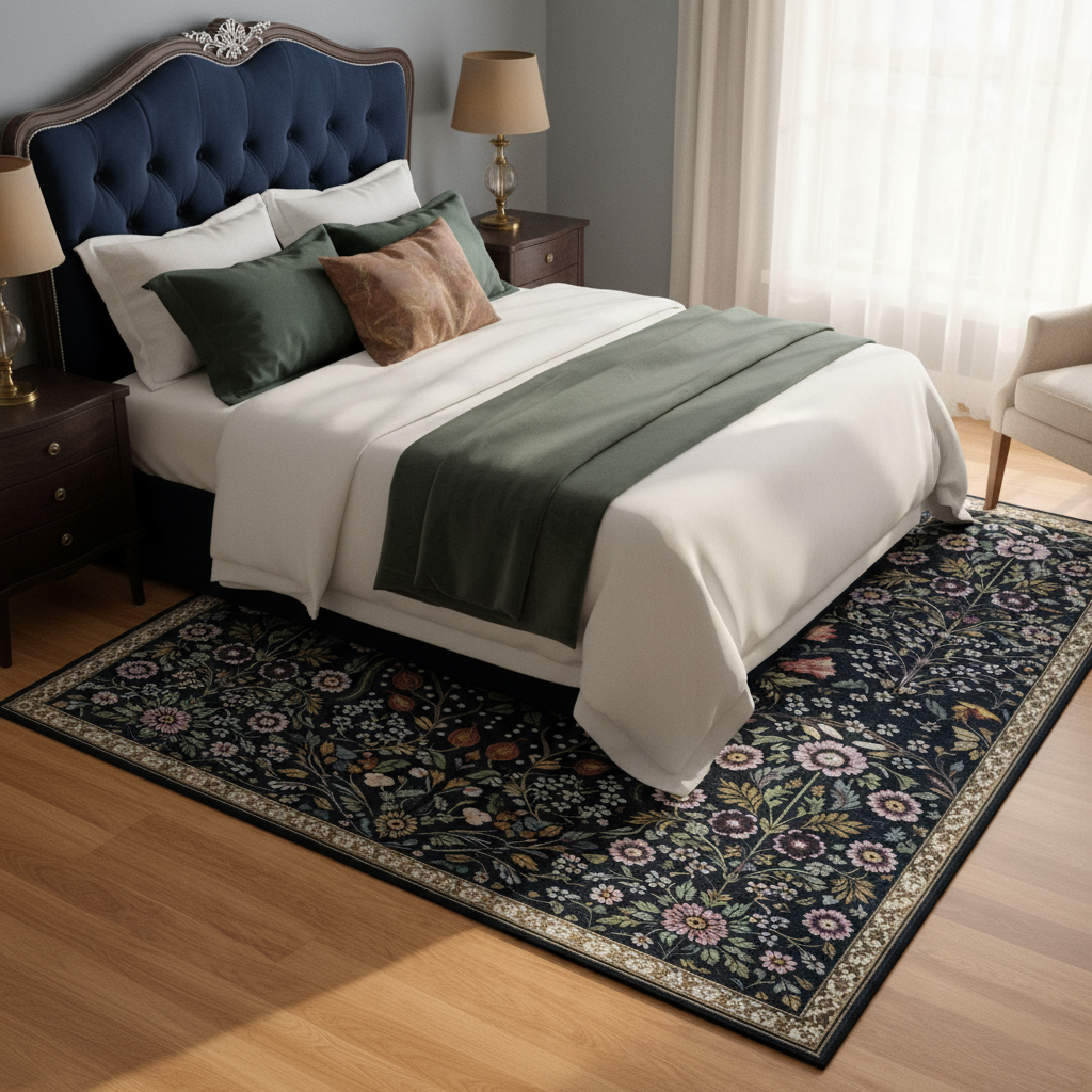 Floral WJ1102001CL Area Rug
