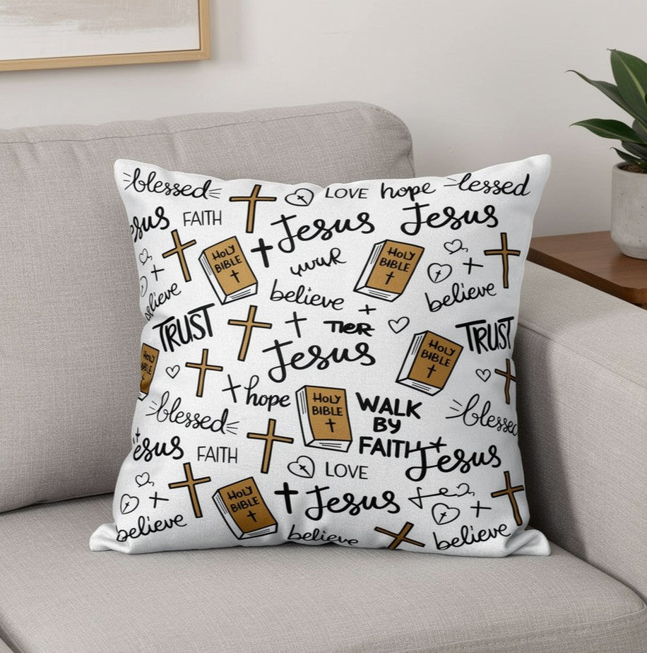 Peaceful Faithful WJ0403005CL Pillow Case