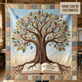 Personalized Her Roots Their Wings XR0304002CL Quilt Blanket