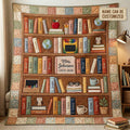 Personalized The Bookshelf of a Teacher’s Legacy XR0304004CL Quilt Blanket