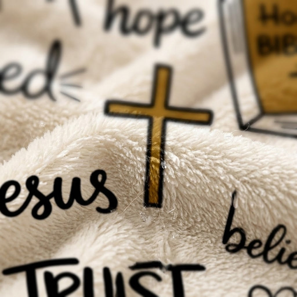 Peaceful Faith WJ2502001CL Fleece Blanket